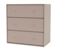 Montana Commode CARRY 3 tiroirs Mushroom