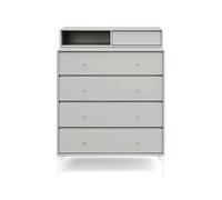 Montana Commode Keep nordic 09. pieds laqués couleur snow