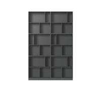 Montana Étagère à livres Read anthracite 04. avec plinthe de 7 cm