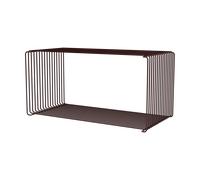 Montana Étagère cube Panton Wire Extended 70x34.8x34.8 cm Black red
