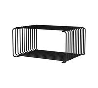 Montana Étagère demi-hauteur Panton Wire 34.8x17.2x25.7 cm Black