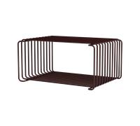 Montana Étagère demi-hauteur Panton Wire 34.8x17.2x25.7 cm Black red