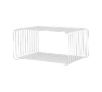 Montana Étagère demi-hauteur Panton Wire 34.8x17.2x25.7 cm Snow