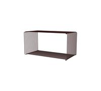 Montana Étagère cube Panton Wire Extended 70x34.8x34.8 cm Black red