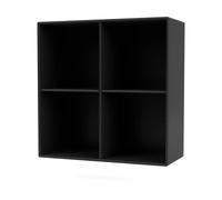 Montana Étagère SHOW 69.6x69.6 cm avec rail de suspension 05-Black