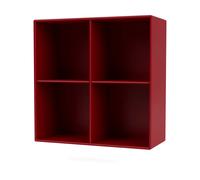 Montana Étagère SHOW 69.6x69.6 cm avec rail de suspension 165-Beetroot