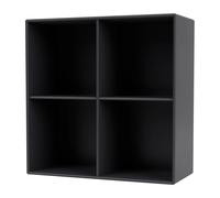 Montana Étagère SHOW 69.6x69.6 cm avec rail de suspension Anthracite