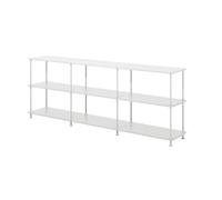 Montana Free Étagere B 203,4 x H 75,8 cm Nouveau blanc - 5714322001151