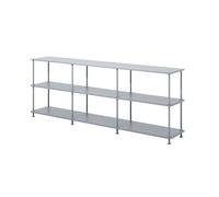 Montana Free Étagere B 203,4 x H 75,8 cm Nouveau blanc - 5714322002172