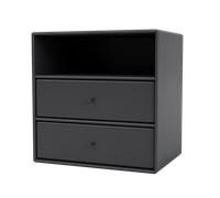 Montana Mini 1006 Bibliothèque avec 2 Tiroirs Anthracite