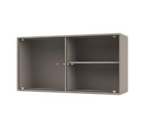 Montana Vitrine Ripple I 69.6x35.4x20 cm Truffle