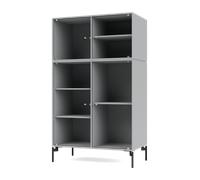 Montana Vitrine Ripple III 69.6x117.6x38 cm Fjord-pieds Black