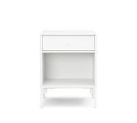 Montana Table de chevet Dream new white 101 tiroir-pieds snow