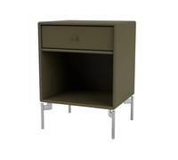 Montana Table de chevet Dream oregano 139. pieds chromés
