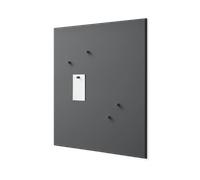 Montana Tableau d'affichage Montana 69.6x69.6 cm Anthracite