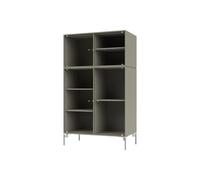 Montana Vitrine Ripple III 69.6x117.6x38 cm Fennel-pieds Chrome