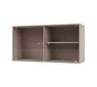 Montana Vitrine Ripple I 69.6x35.4x20 cm Mushroom