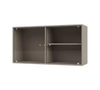 Montana Vitrine Ripple I 69.6x35.4x20 cm Truffle