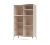 Montana Vitrine Ripple III 69.6x117.6x38 cm Clay-Kromben MB126