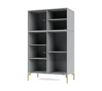 Montana Vitrine Ripple III 69.6x117.6x38 cm Fjord-pieds Brass