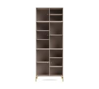 Montana Vitrine Ripple IV 69.6x187.2x38 cm Clay-pieds Brass