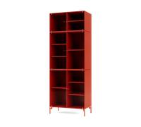 Montana Vitrine Ripple IV 69.6x187.2x38 cm Rosehip-pieds Rosehip