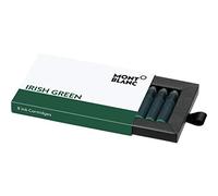 Montblanc 10674 Cartouches d'encre - Irish Green - Encre pour Stylo Plume - Vert - 8 Cartouches