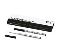 Montblanc Recharge pour stylo 128212 BP B 2x1 Mystery Black (Noir)