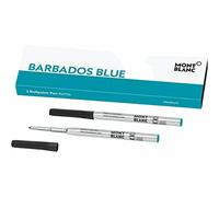 Montblanc Recharge Stylo Turquoise Bleu (2 Unités)