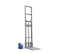 Monte-charge mezzanine Ascenseur hydraulique de cargaison 500 kg | Ascenseur vertical de cargaison de levage de 4 m for l'entrepôt