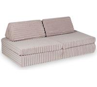 Montessori Mini-Banc de jeu standard - Gaufrette rose clair