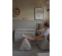Montessori Mini Play Bench Standard - Gris Corduroy