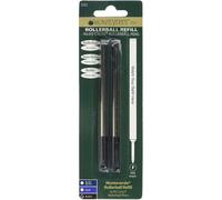 Monteverde Blister 2 Recharges Roller Noir Pointe Fine Compatible Avec Cross