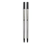 Monteverde Recharge Pointe Fine Compatible Stylos Roller Parker - Noir (Lot de 2)