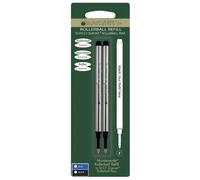 Monteverde Recharge Pointe Fine Compatible Stylos Roller S.T. Dupont - Noir (Lot De 2)