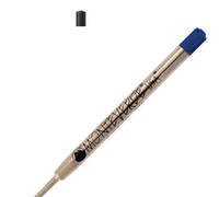 Monteverde Recharges pour Stylo à bille Pointe moyenne, rouleau souple compatible Stylos Parker - Bleu (Lot de 2)