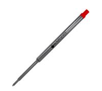 Monteverde Recharges pour Stylo à bille Pointe moyenne, rouleau souple compatibles Stylos à bille Waterman - Rouge (Lot de 2)
