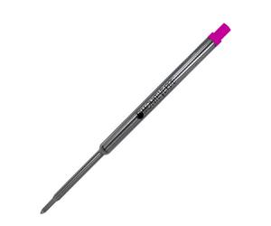 Monteverde Recharges pour Stylo à bille Pointe moyenne, rouleau souple compatibles Stylos à bille Waterman - Rose (Lot de 2)