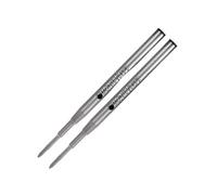 Monteverde stylo pour mONTBLANC-stylo bille-pointe f-schwarz, 2 recharges