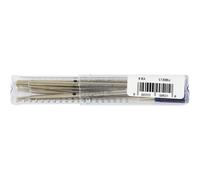 Monteverde Tube 6 Recharges Billes Pointe Moyenne Bleu Compatible Avec Cross