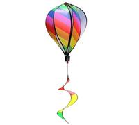 Montgolfière éoliennes 51 Pouces Kit de Bricolage coloré Style 1 pour Jardin extérieur