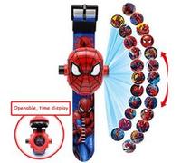 Montre 3D Projection numérique Spider Man cadeaux de Noël pour enfants jouets G