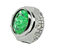 Montre à doigt pour femme, horloge à doigt vintage | Mouvement créatif empilable anneaux montre-bracelet réglable pour femmes et hommes, Vert, Refer to description, Unisexe