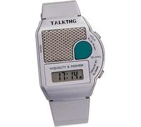 Montre Atlanta à quartz parlante, avec fonction réveil, répétition, signal horaire optionnel ; 6694-19