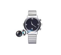Montre Caméra Espion HD 1080p Vision de Nuit Détection Mouvement ROM 64 Go Argent YONIS Gris G