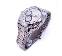 Montre Camera Espion Luxe Argent 32 Go Full HD 1080P Vision de Nuit Mini Photo YONIS