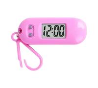 Montre de Poche Porte-clés numérique LED Sportive, Horloge Miniature pour étudiants et, Accessoire de à de Voyage Pratique, Horloge Facile à Lire