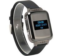 Montre Enregistreur Vocal,Bracelet D'enregistrement Numérique Bluetooth activé par la Voix,Réduction du Bruit,Lecteur MP3,Enregistreur avec Podomètre,Appareil Audio D'enregist (16 GB).[V230]