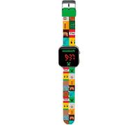 Montre LED Minecraft avec fonctions heure et date