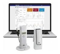 TFA Dostmann WEATHERHUB Observer Système de Surveillance Web avec émetteur Thermo-hygro et sonde de température Professionnelle, Blanc, 138 x 101 x 291 mm (L x l x H)